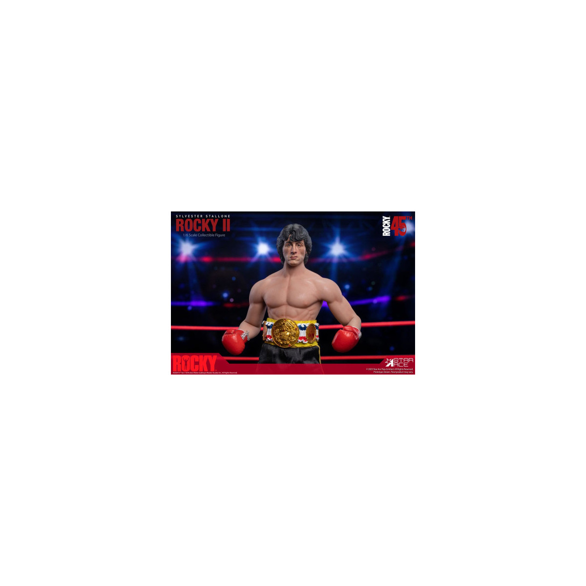 Star Ace - Rocky e II - Boxer Rocky, Edizione Deluxe 1/6