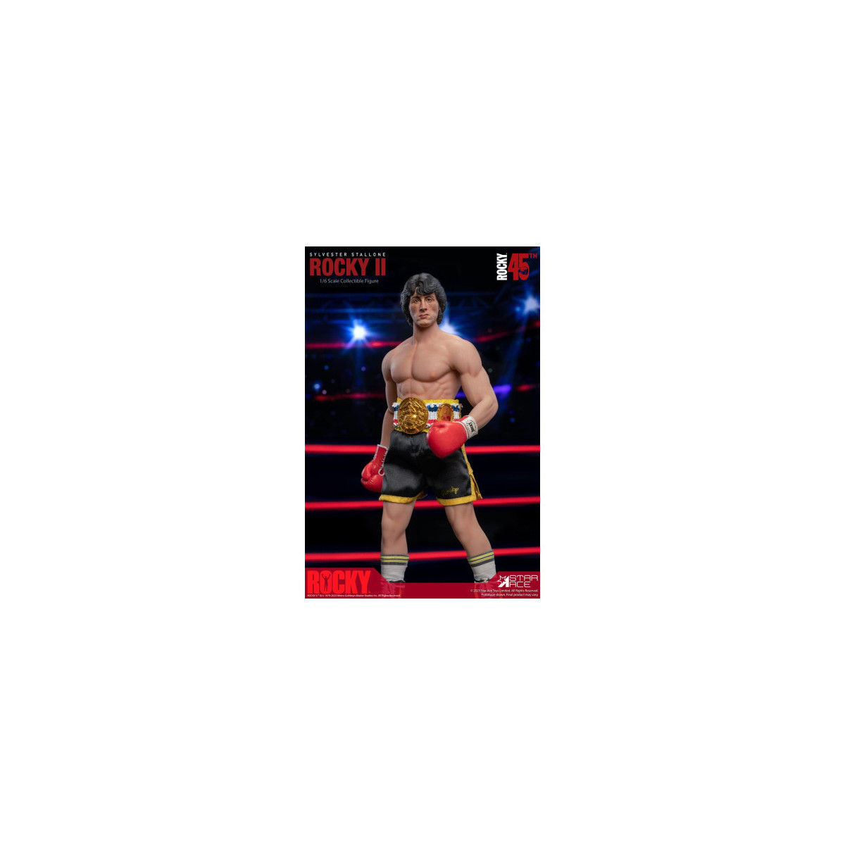 Star Ace - Rocky e II - Boxer Rocky, Edizione Deluxe 1/6