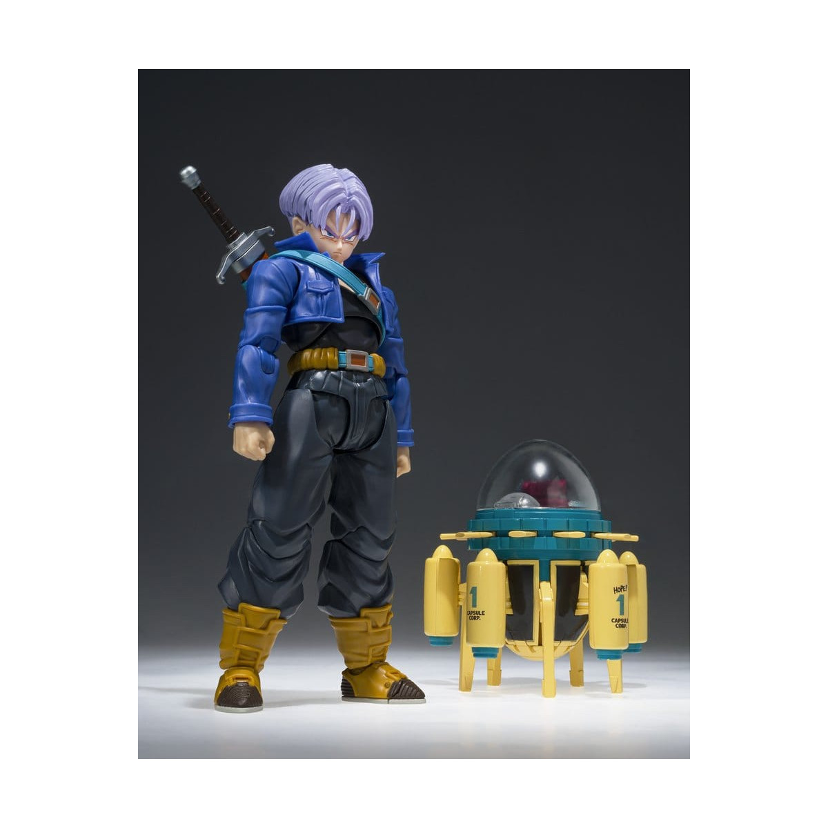 Tamashii Nations - Dragon Ball Z Changearts - Hoi-Poi Capsule n. 433 La macchina del tempo di Trunks