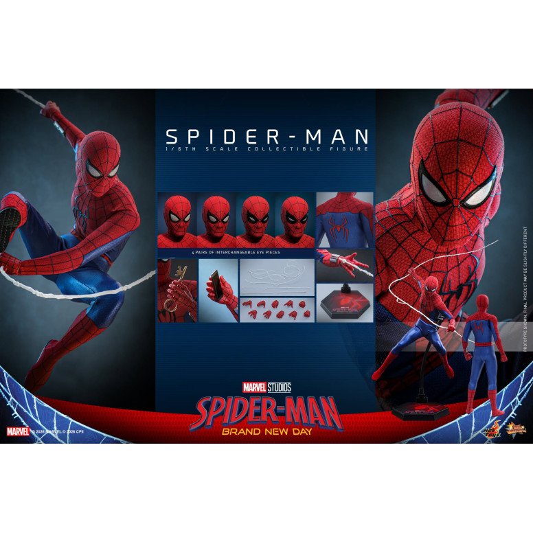 Hot Toys - Spider-Man 1/6 MMS892 - Marvel's Spider-Man: Brand New Day