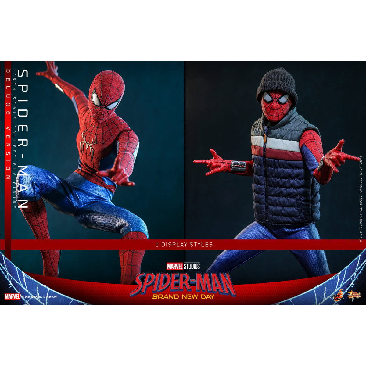 Hot Toys - Spider-Man Deluxe Versione 1/6 MMS893 - Marvel's Spider-Man: Brand New Day