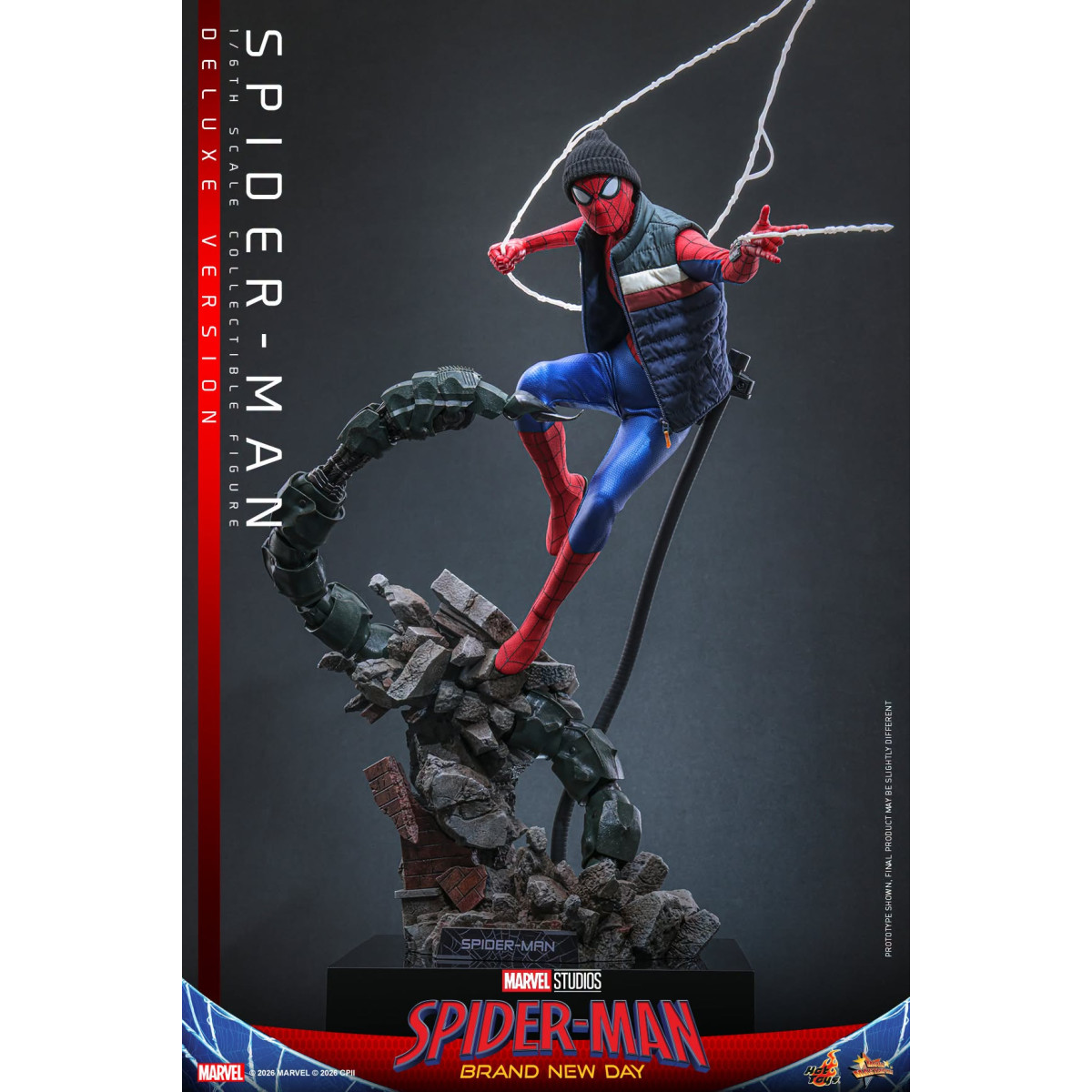 Hot Toys - Spider-Man Deluxe Versione 1/6 MMS893 - Marvel's Spider-Man: Brand New Day