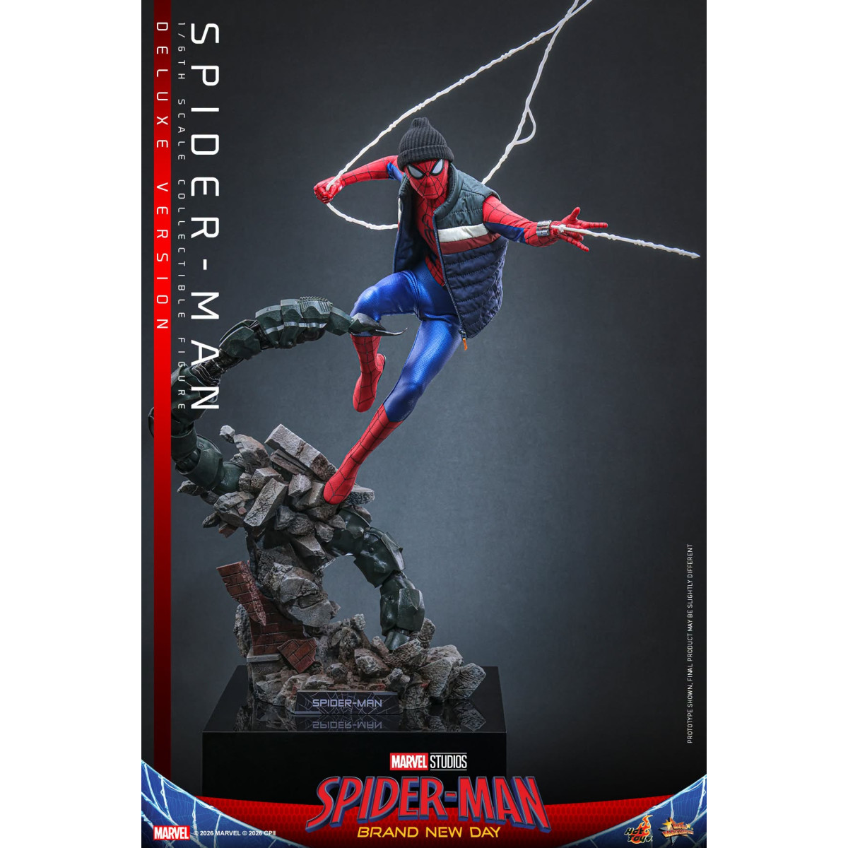 Hot Toys - Spider-Man Deluxe Versione 1/6 MMS893 - Marvel's Spider-Man: Brand New Day