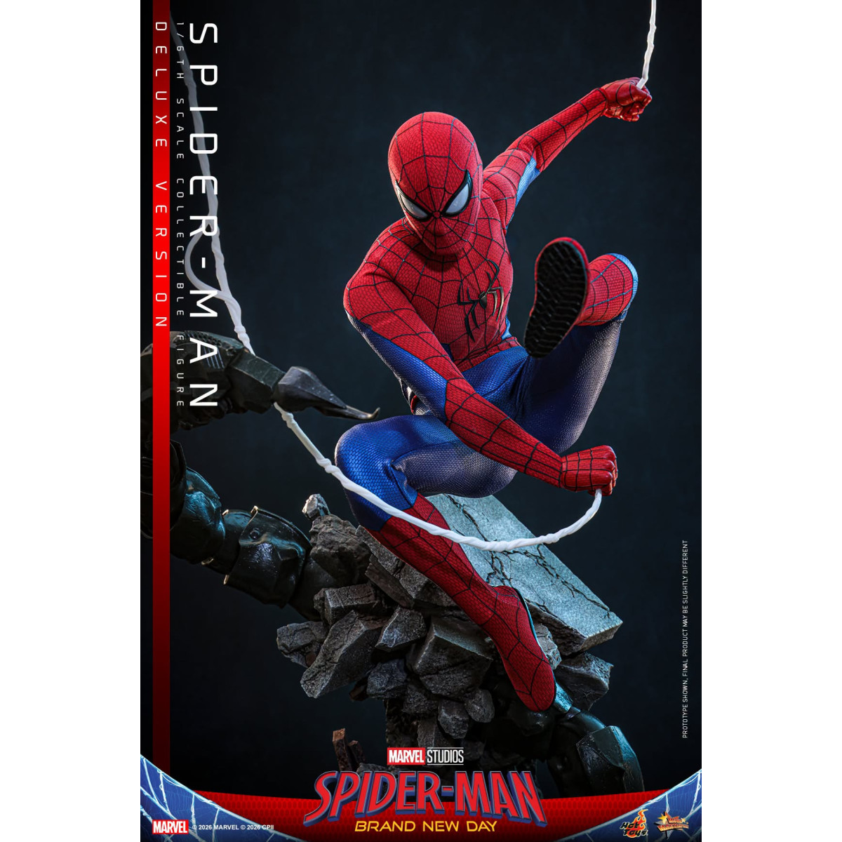 Hot Toys - Spider-Man Deluxe Versione 1/6 MMS893 - Marvel's Spider-Man: Brand New Day