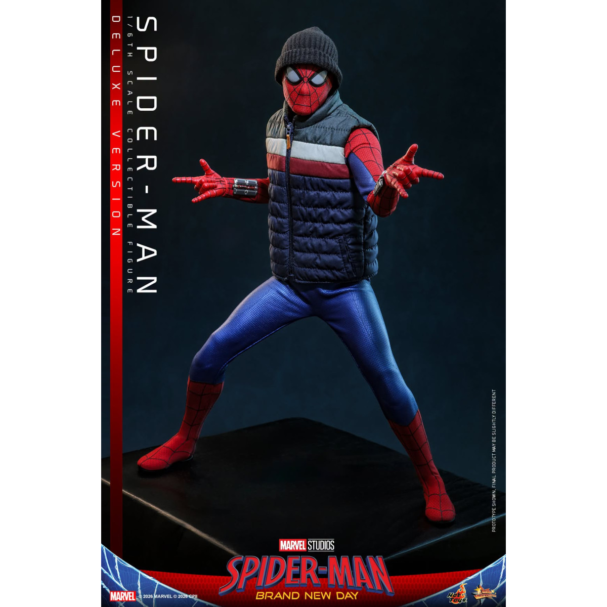 Hot Toys - Spider-Man Deluxe Versione 1/6 MMS893 - Marvel's Spider-Man: Brand New Day