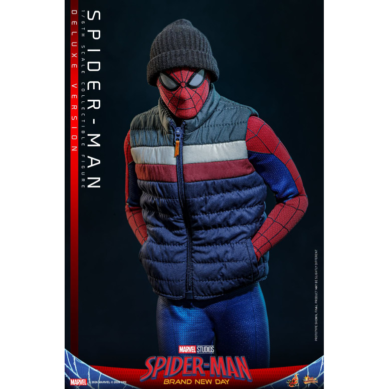 Hot Toys - Spider-Man Deluxe Versione 1/6 MMS893 - Marvel's Spider-Man: Brand New Day