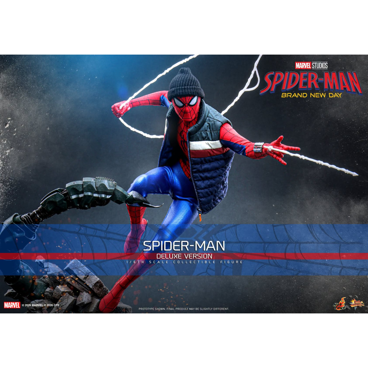 Hot Toys - Spider-Man Deluxe Versione 1/6 MMS893 - Marvel's Spider-Man: Brand New Day