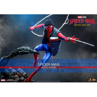 Hot Toys - Spider-Man Deluxe Versione 1/6 MMS893 - Marvel's Spider-Man: Brand New Day
