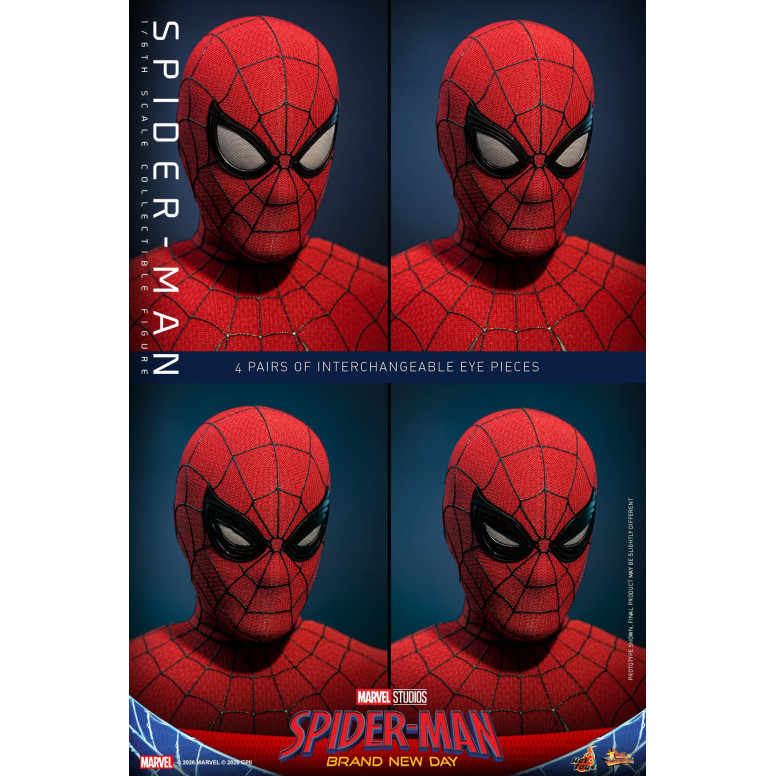 Hot Toys - Spider-Man Deluxe Versione 1/6 MMS893 - Marvel's Spider-Man: Brand New Day