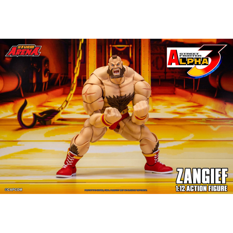 Storm Collectibles - ZANGIEF - Street Fighter Alpha Storm Arena e 1/12