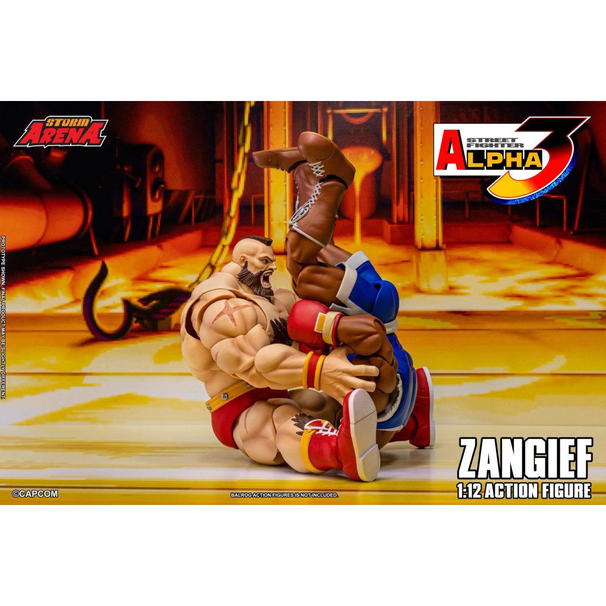 Storm Collectibles - ZANGIEF - Street Fighter Alpha Storm Arena e 1/12