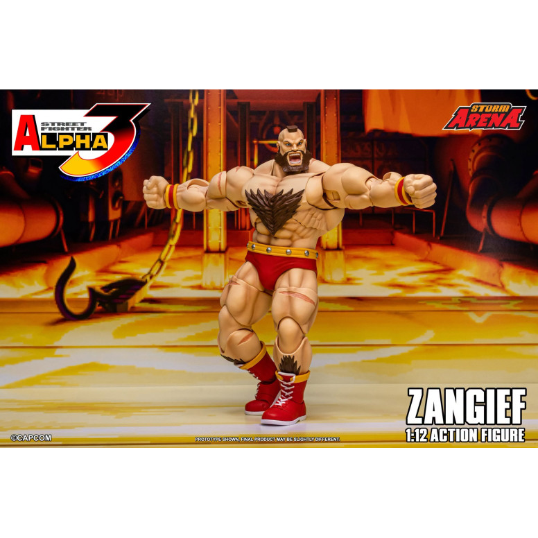Storm Collectibles - ZANGIEF - Street Fighter Alpha Storm Arena e 1/12