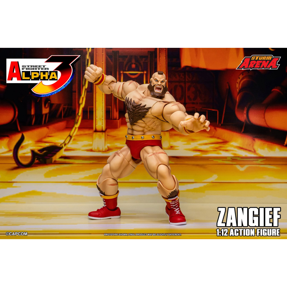 Storm Collectibles - ZANGIEF - Street Fighter Alpha Storm Arena e 1/12