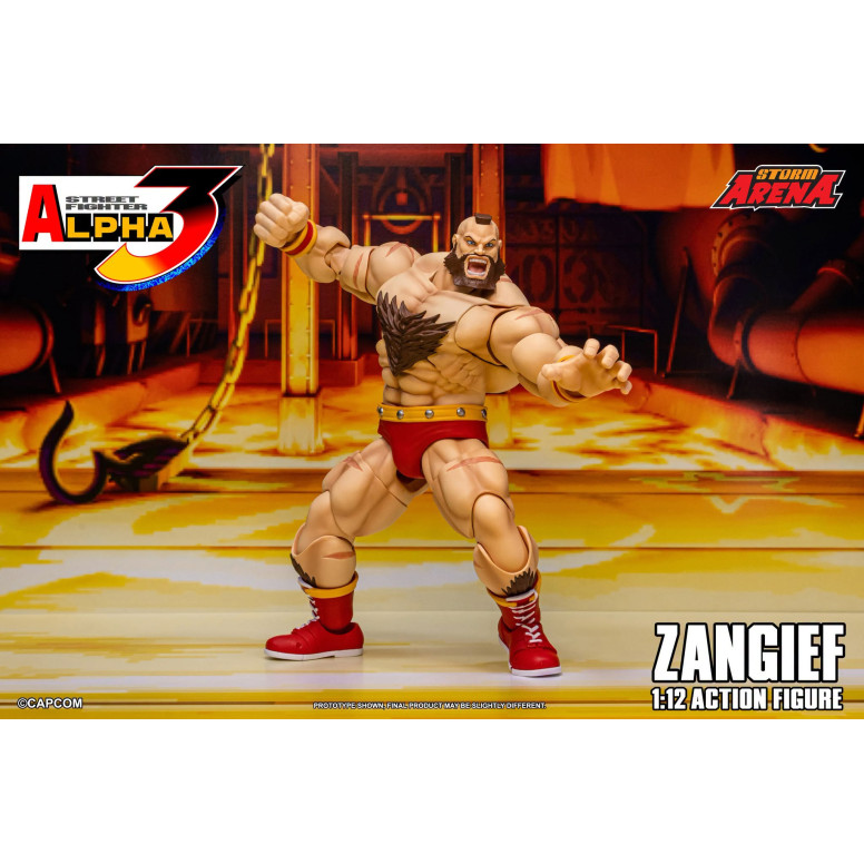 Storm Collectibles - ZANGIEF - Street Fighter Alpha Storm Arena e 1/12