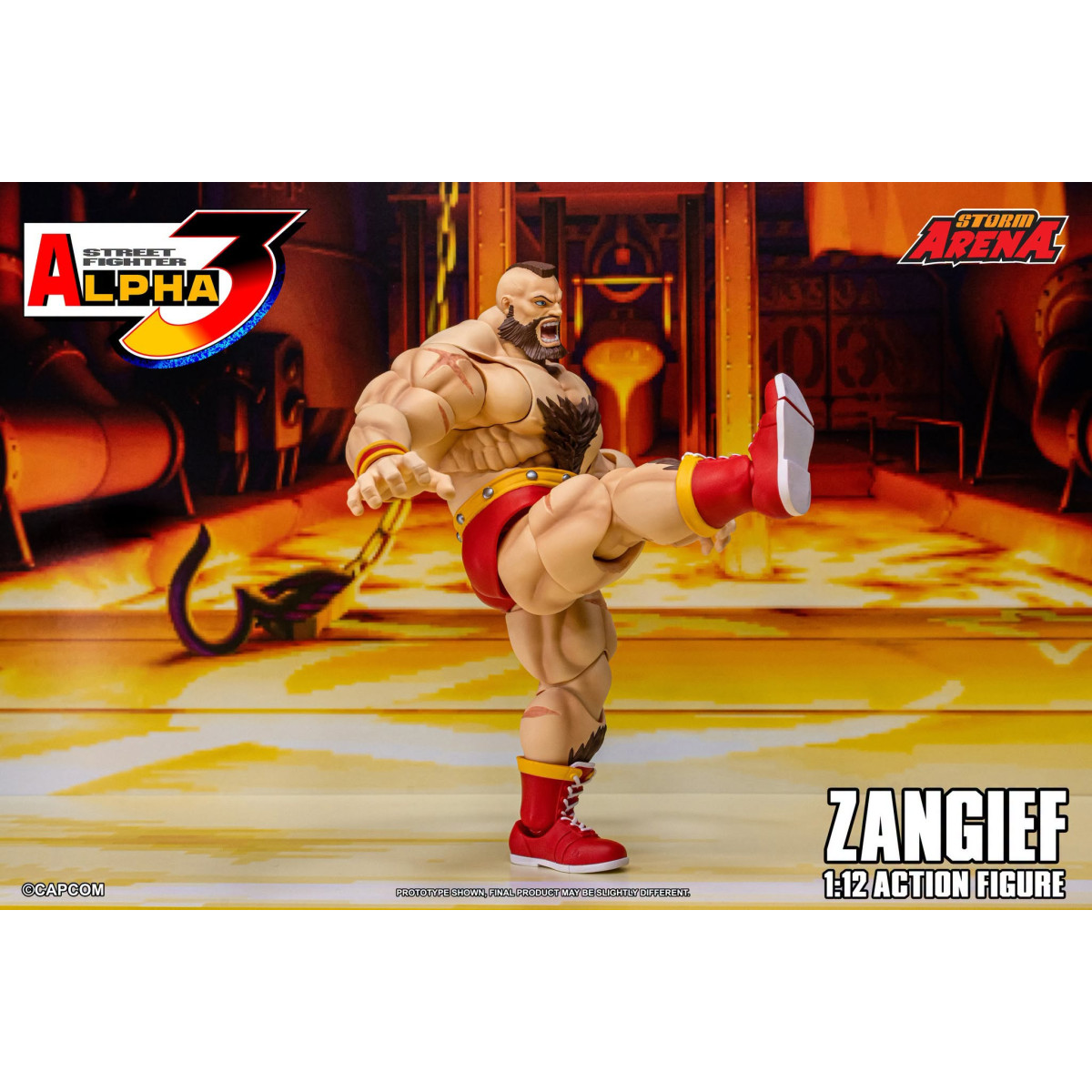 Storm Collectibles - ZANGIEF - Street Fighter Alpha Storm Arena e 1/12