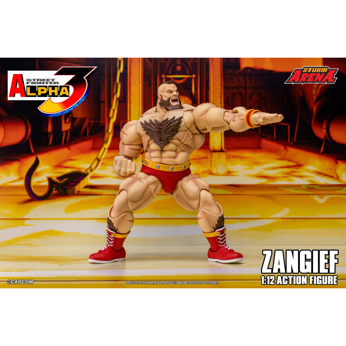 Storm Collectibles - ZANGIEF - Street Fighter Alpha Storm Arena e 1/12