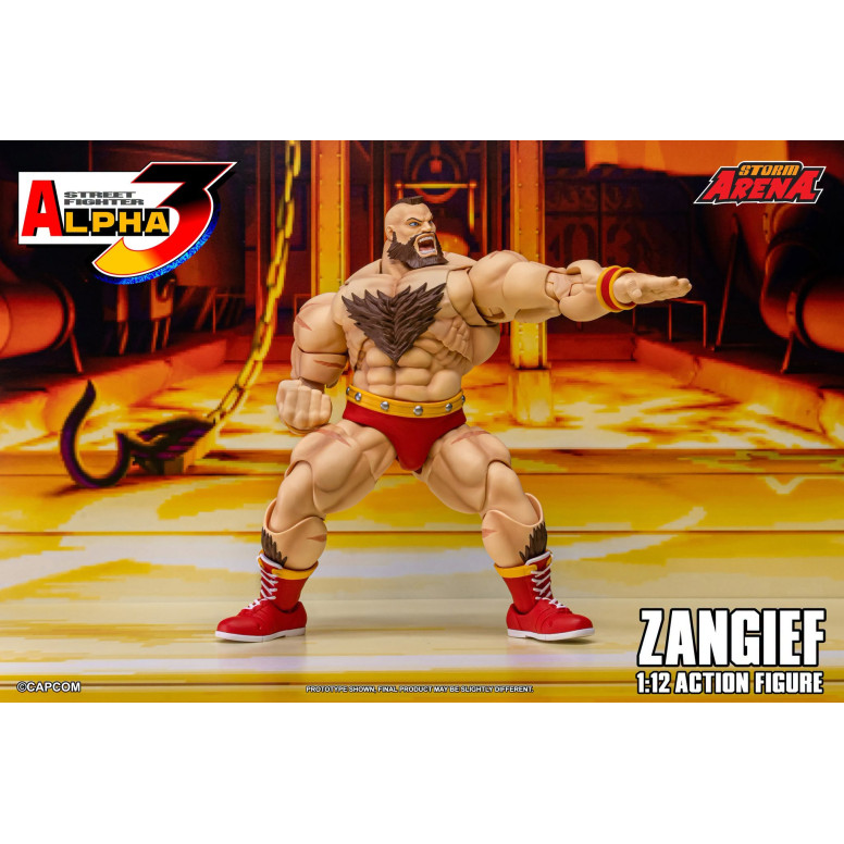 Storm Collectibles - ZANGIEF - Street Fighter Alpha Storm Arena e 1/12