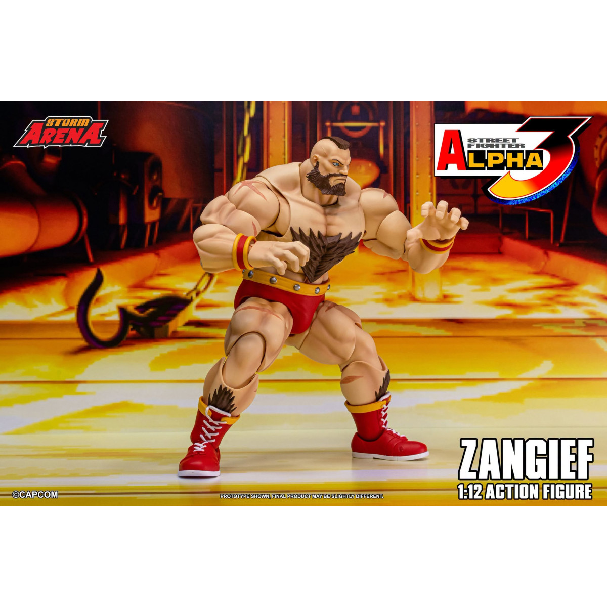Storm Collectibles - ZANGIEF - Street Fighter Alpha Storm Arena e 1/12