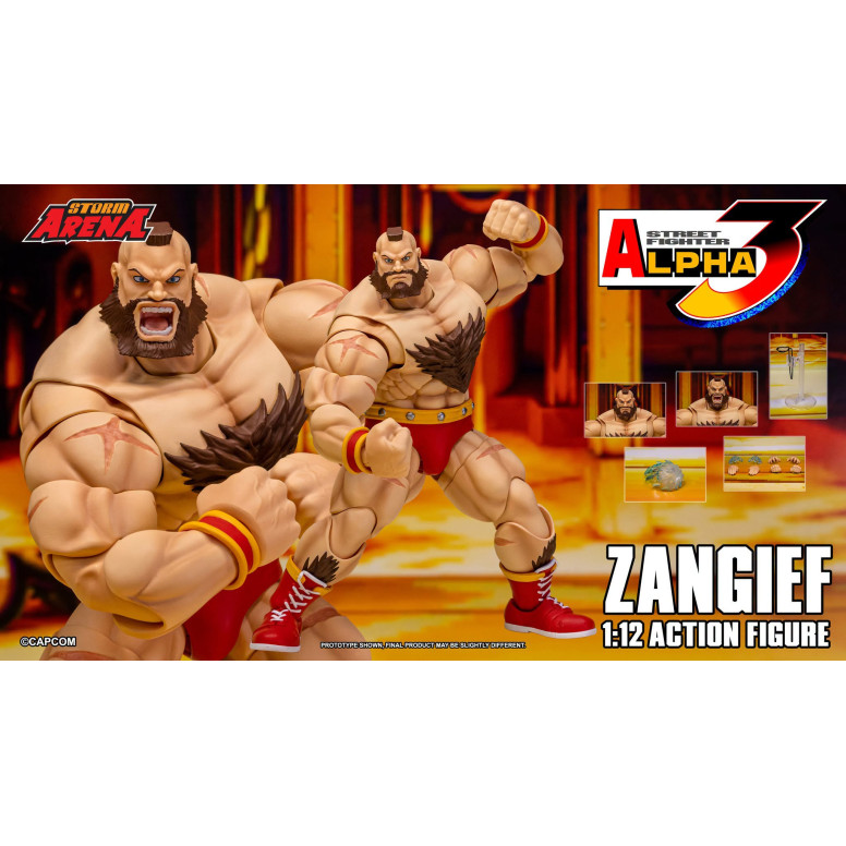 Storm Collectibles - ZANGIEF - Street Fighter Alpha Storm Arena e 1/12