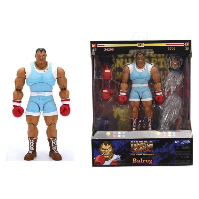 Jada Toys - BALROG 1/12 - Ultra Street Fighter e II: The Final Challengers - Serie 5