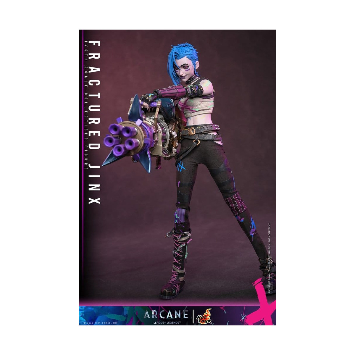 Hot Toys - Arcane - FRACTURED JINX 1/6