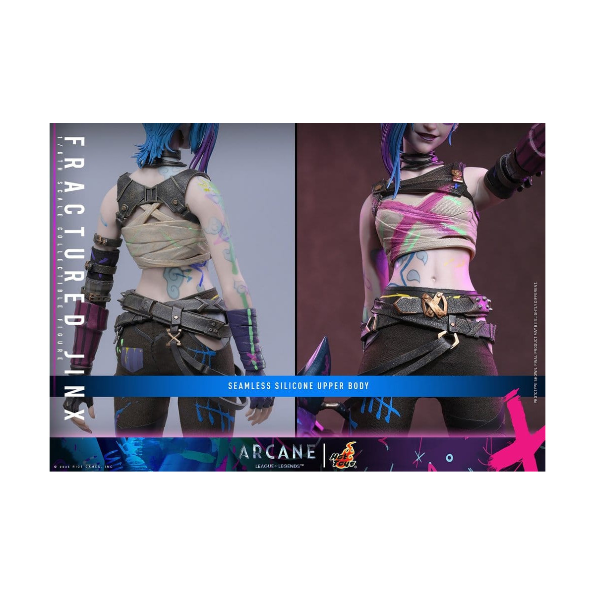 Hot Toys - Arcane - FRACTURED JINX 1/6