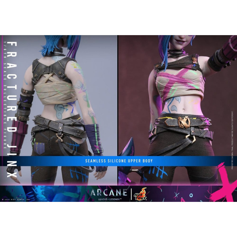 Hot Toys - Arcane - FRACTURED JINX 1/6
