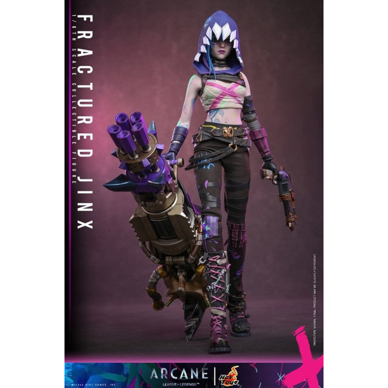 Hot Toys - Arcane - FRACTURED JINX 1/6