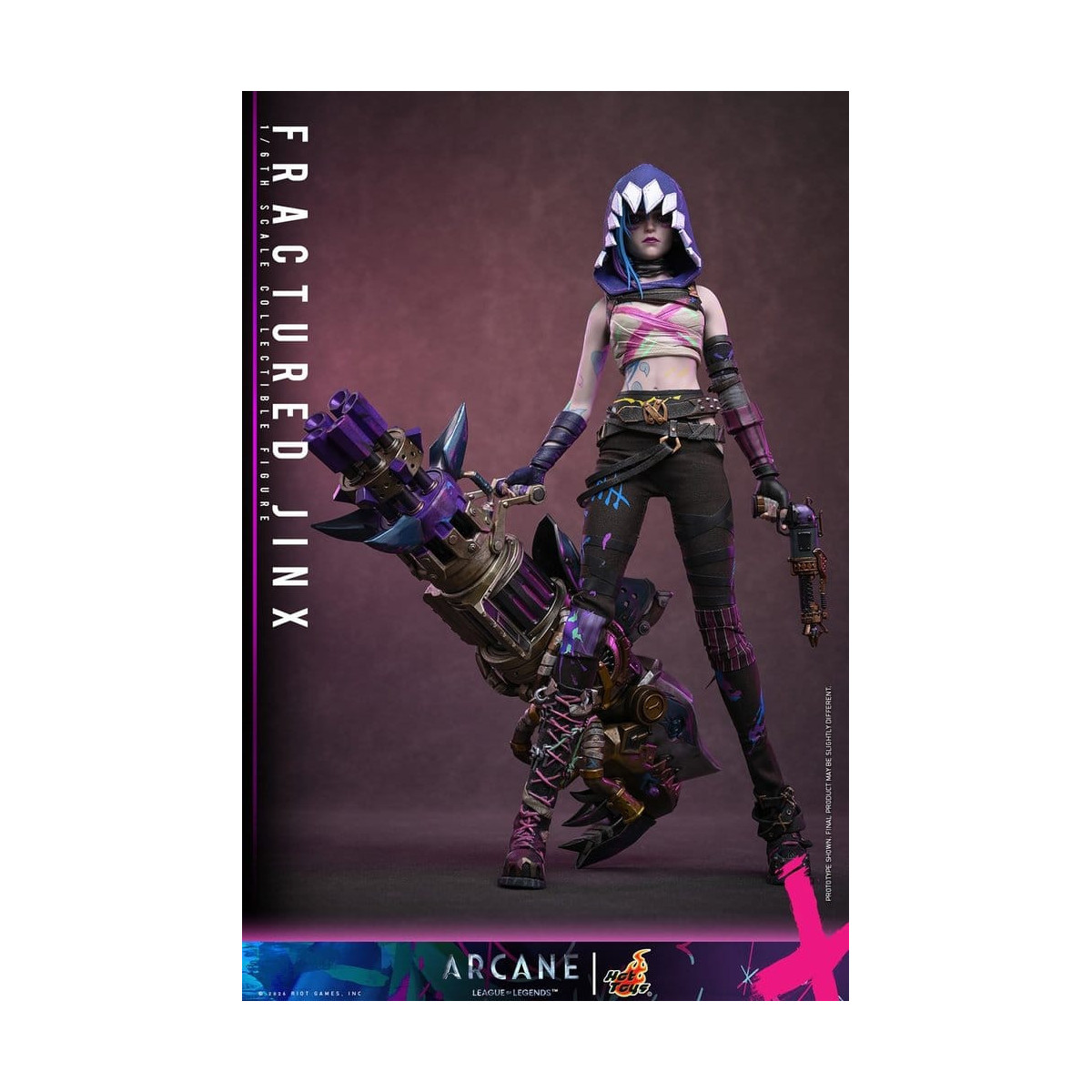 Hot Toys - Arcane - FRACTURED JINX 1/6