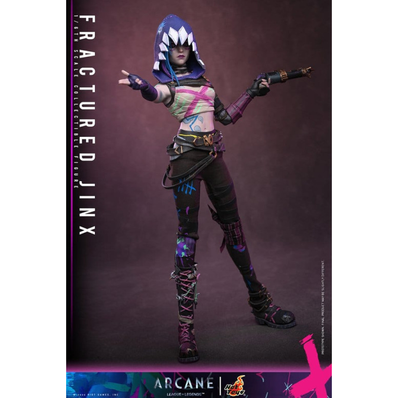 Hot Toys - Arcane - FRACTURED JINX 1/6