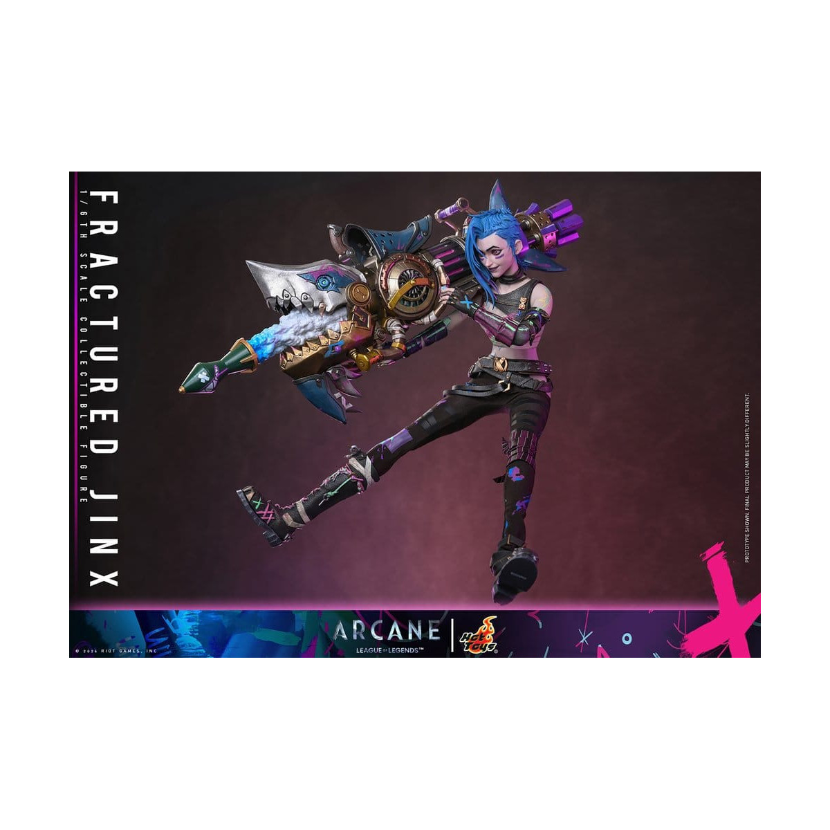 Hot Toys - Arcane - FRACTURED JINX 1/6