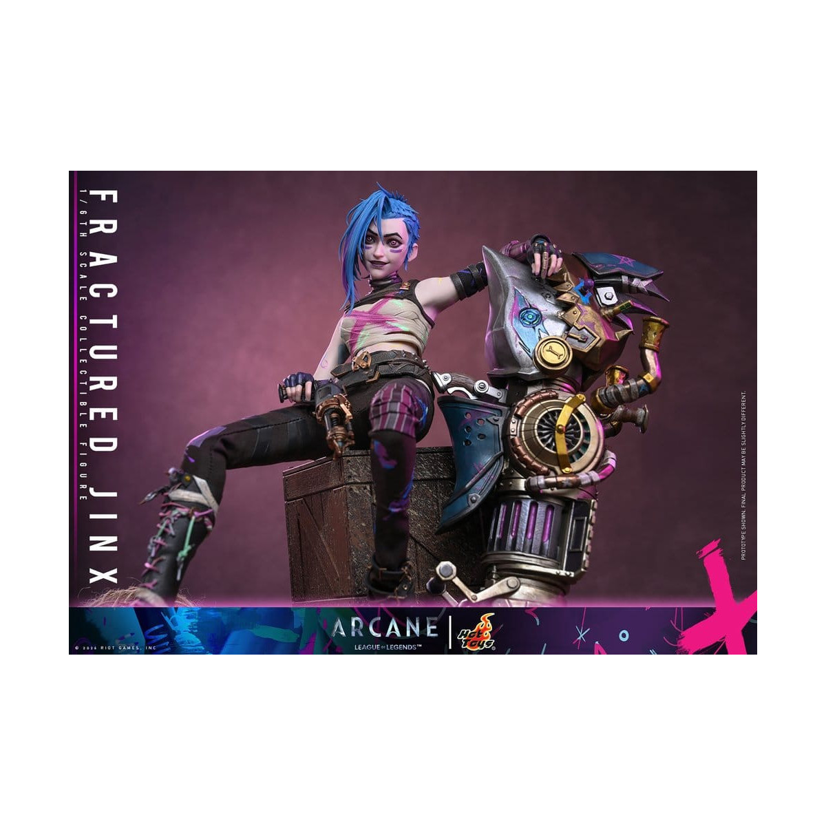 Hot Toys - Arcane - FRACTURED JINX 1/6