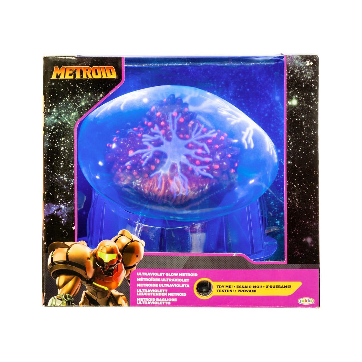 Jakks Pacific - World of Nintendo Metroid Prime - Metroid Ultraviolet Glow