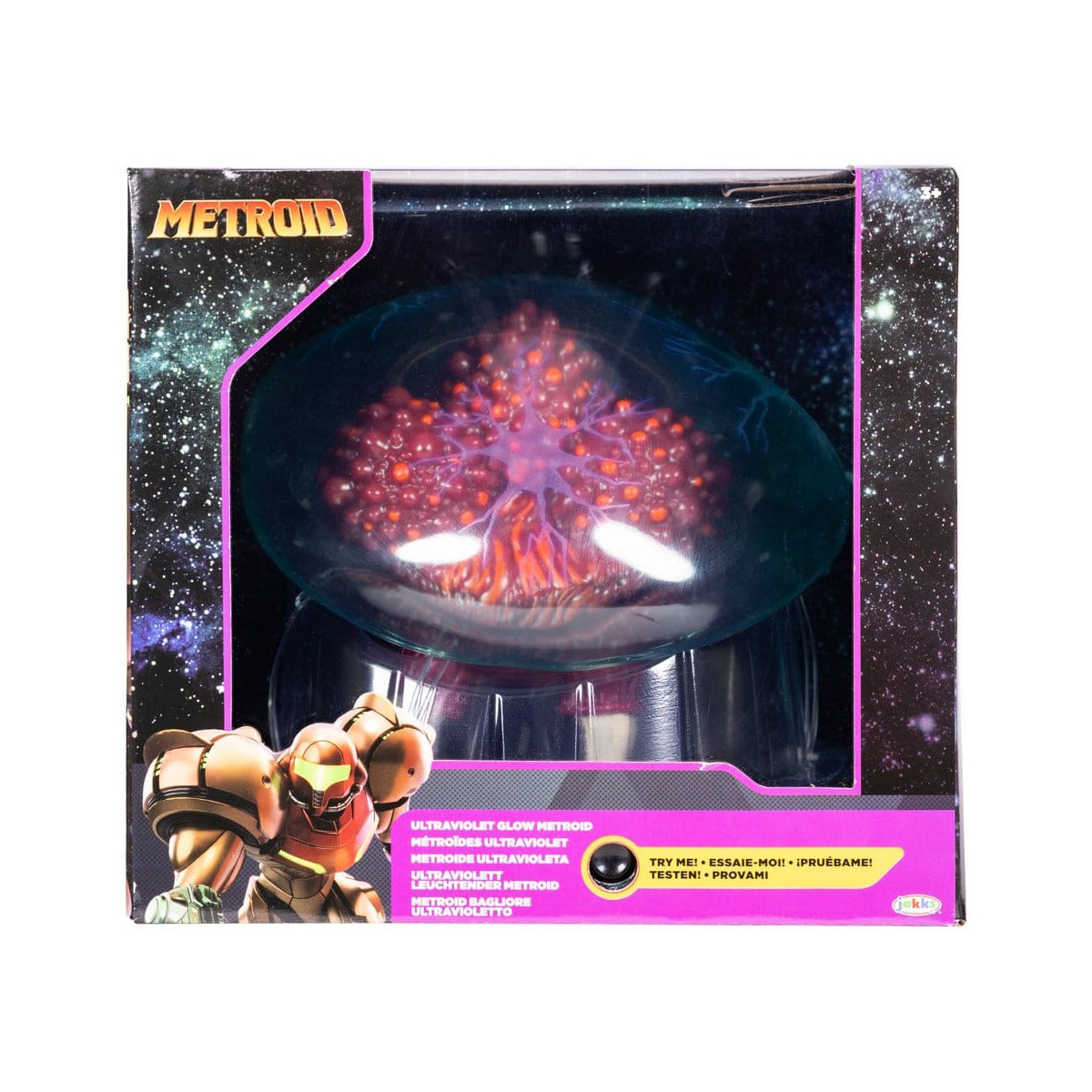 Jakks Pacific - World of Nintendo Metroid Prime - Metroid Ultraviolet Glow