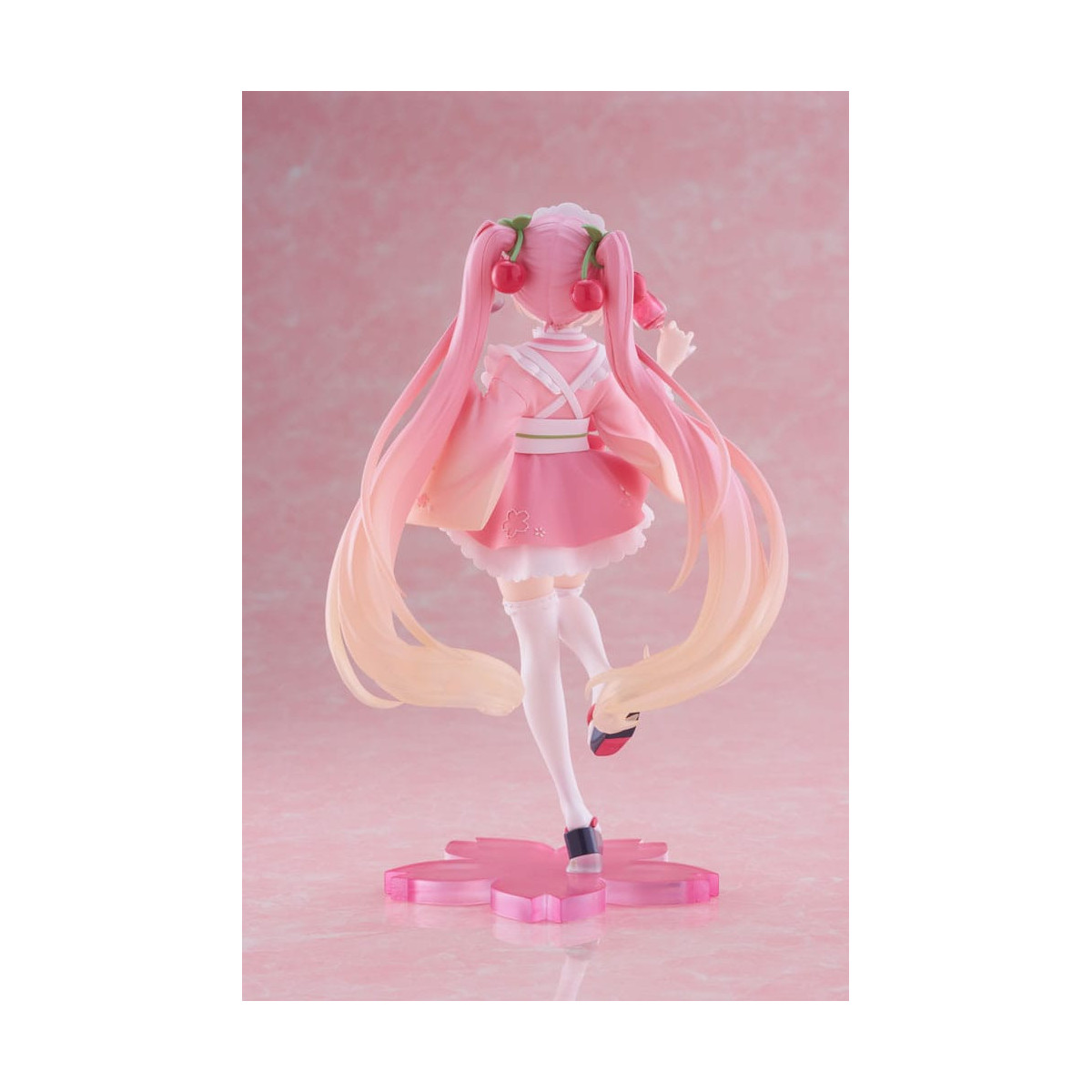 Taito AMP Fig - Hatsune Miku - Sakura Miku "Newley Written" versione Japanese Cafe (riedizione)