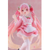 Taito AMP Fig - Hatsune Miku - Sakura Miku "Newley Written" versione Japanese Cafe (riedizione)
