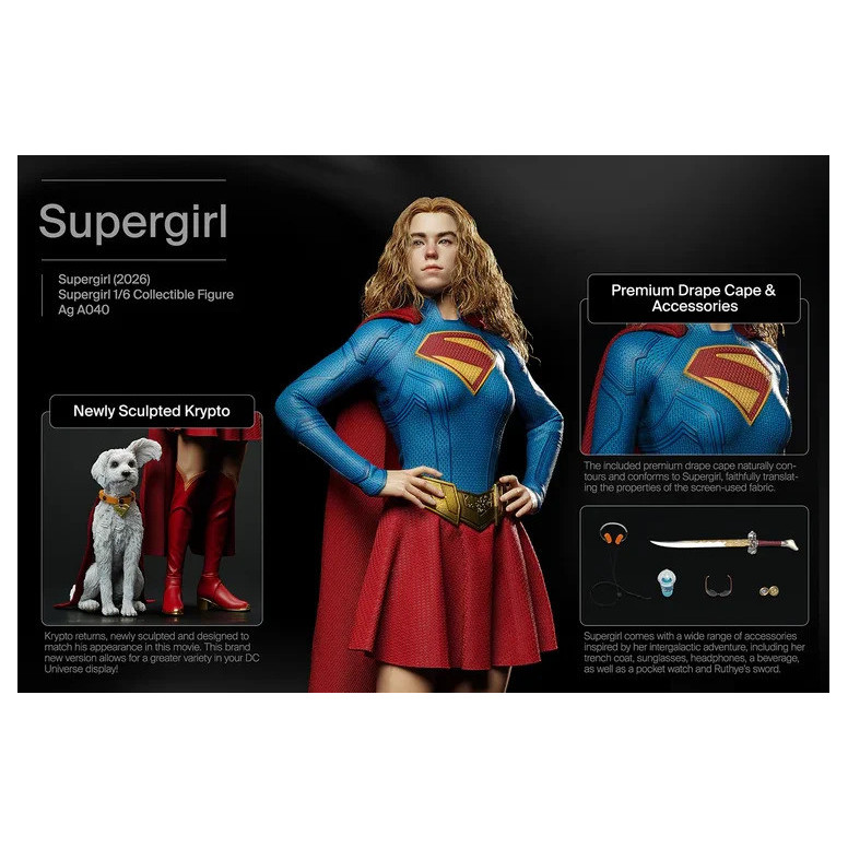 INART -  Figura da collezione Supergirl in scala 1/6 - Supergirl (2026)