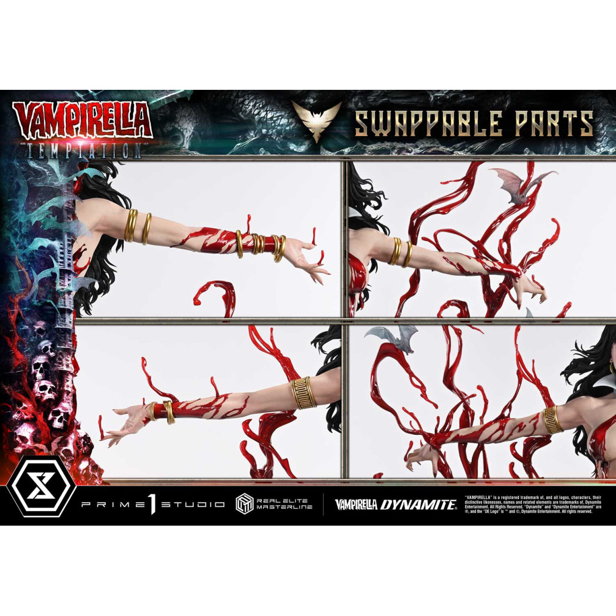 Prime 1 Studio - VAMPIRELLA TEMPTATION Versione Bonus - Real Elite Masterline Serie 1/3