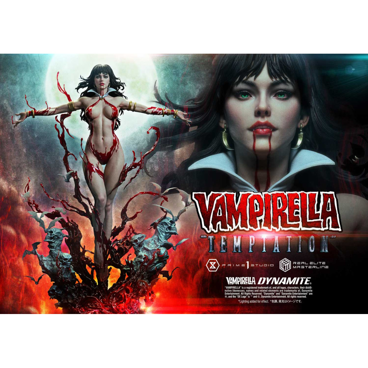 Prime 1 Studio - VAMPIRELLA TEMPTATION Versione Bonus - Real Elite Masterline Serie 1/3