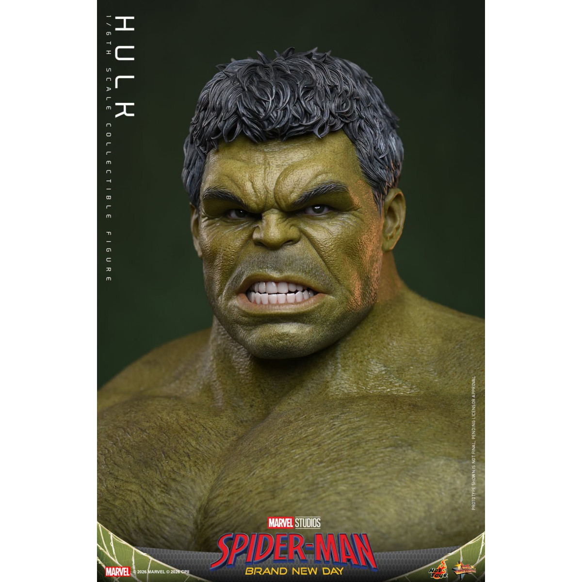 Hot Toys - Hulk 1/6 MMS905 - Marvel's Spider-Man: Brand New Day