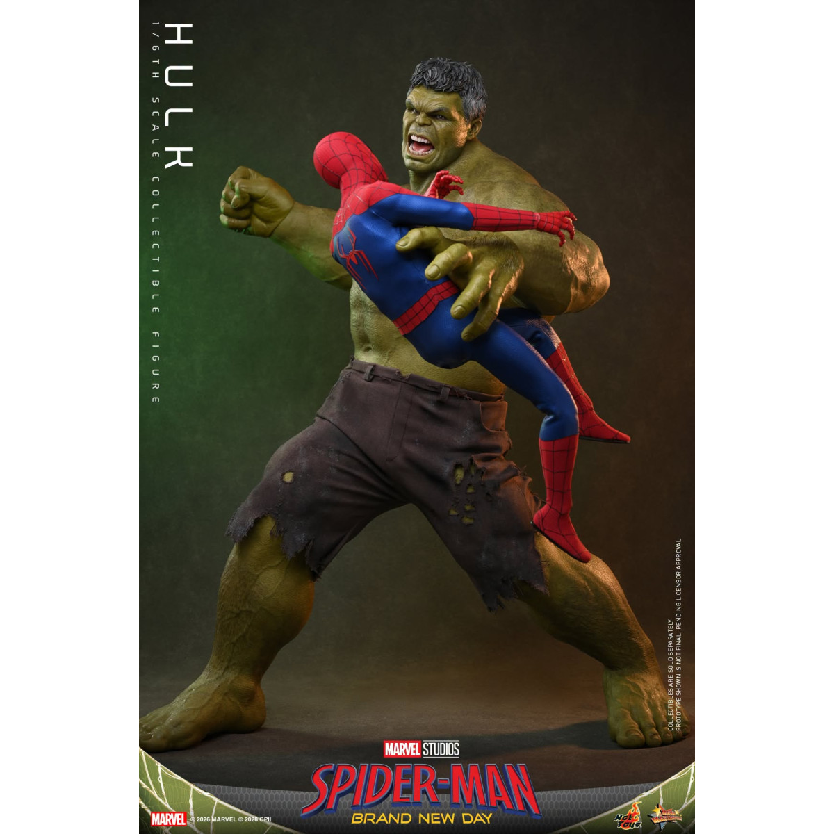 Hot Toys - Hulk 1/6 MMS905 - Marvel's Spider-Man: Brand New Day