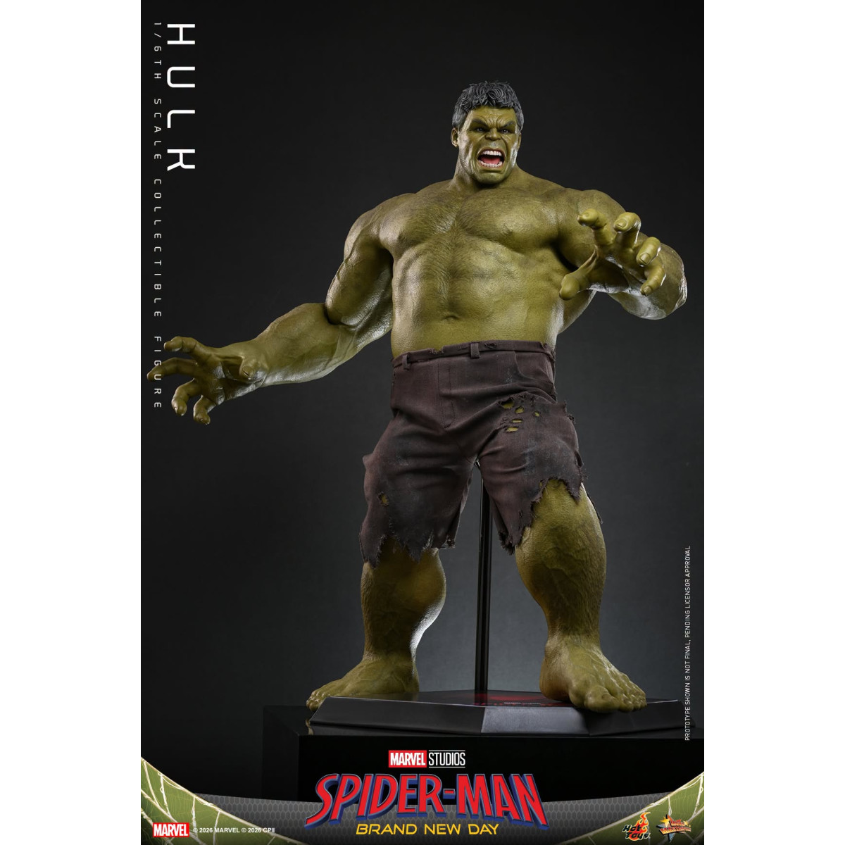 Hot Toys - Hulk 1/6 MMS905 - Marvel's Spider-Man: Brand New Day