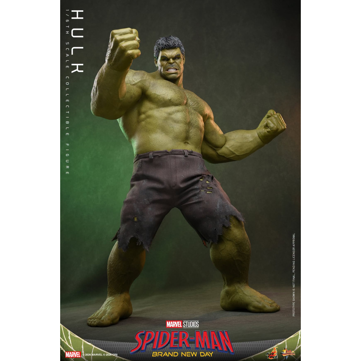 Hot Toys - Hulk 1/6 MMS905 - Marvel's Spider-Man: Brand New Day