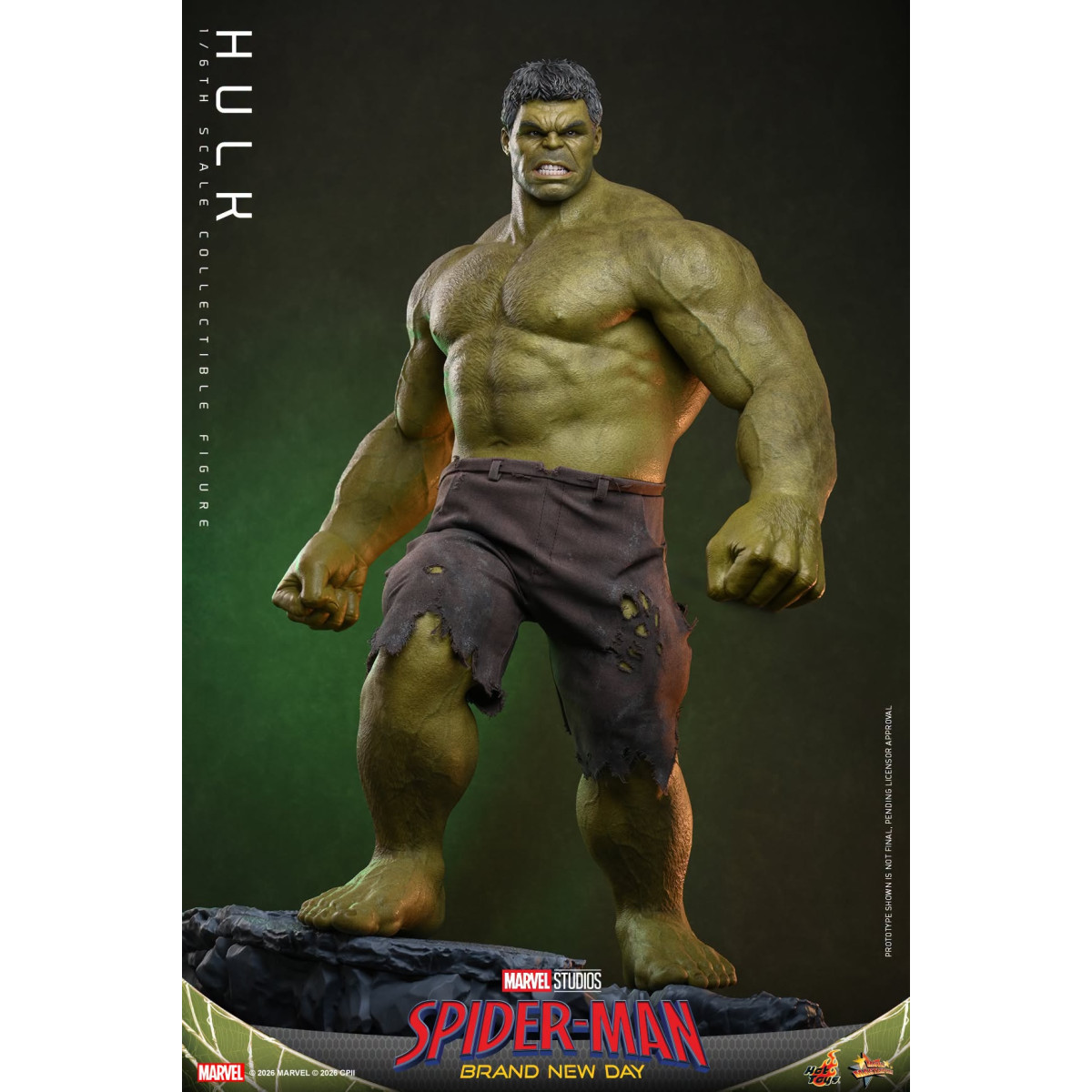 Hot Toys - Hulk 1/6 MMS905 - Marvel's Spider-Man: Brand New Day