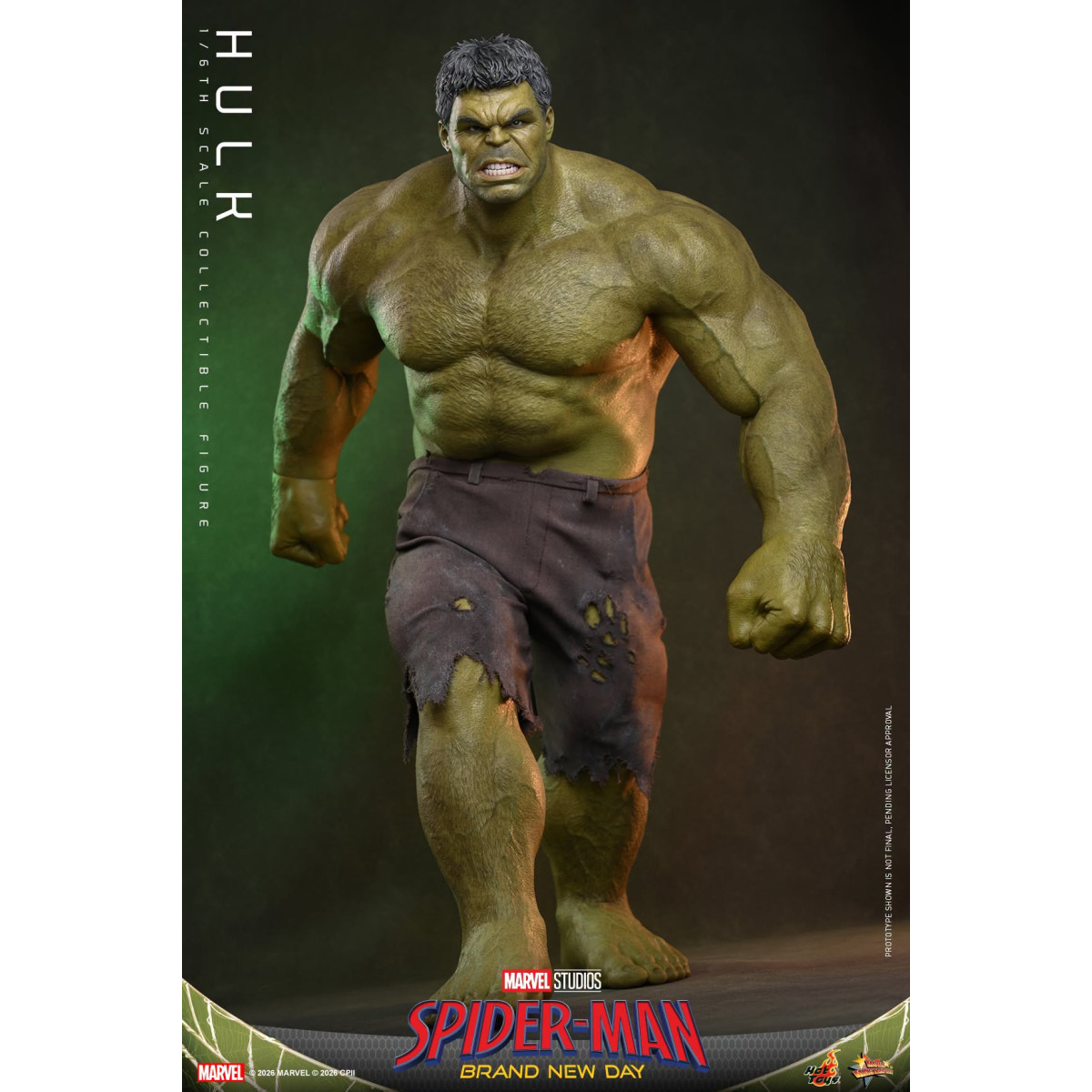 Hot Toys - Hulk 1/6 MMS905 - Marvel's Spider-Man: Brand New Day