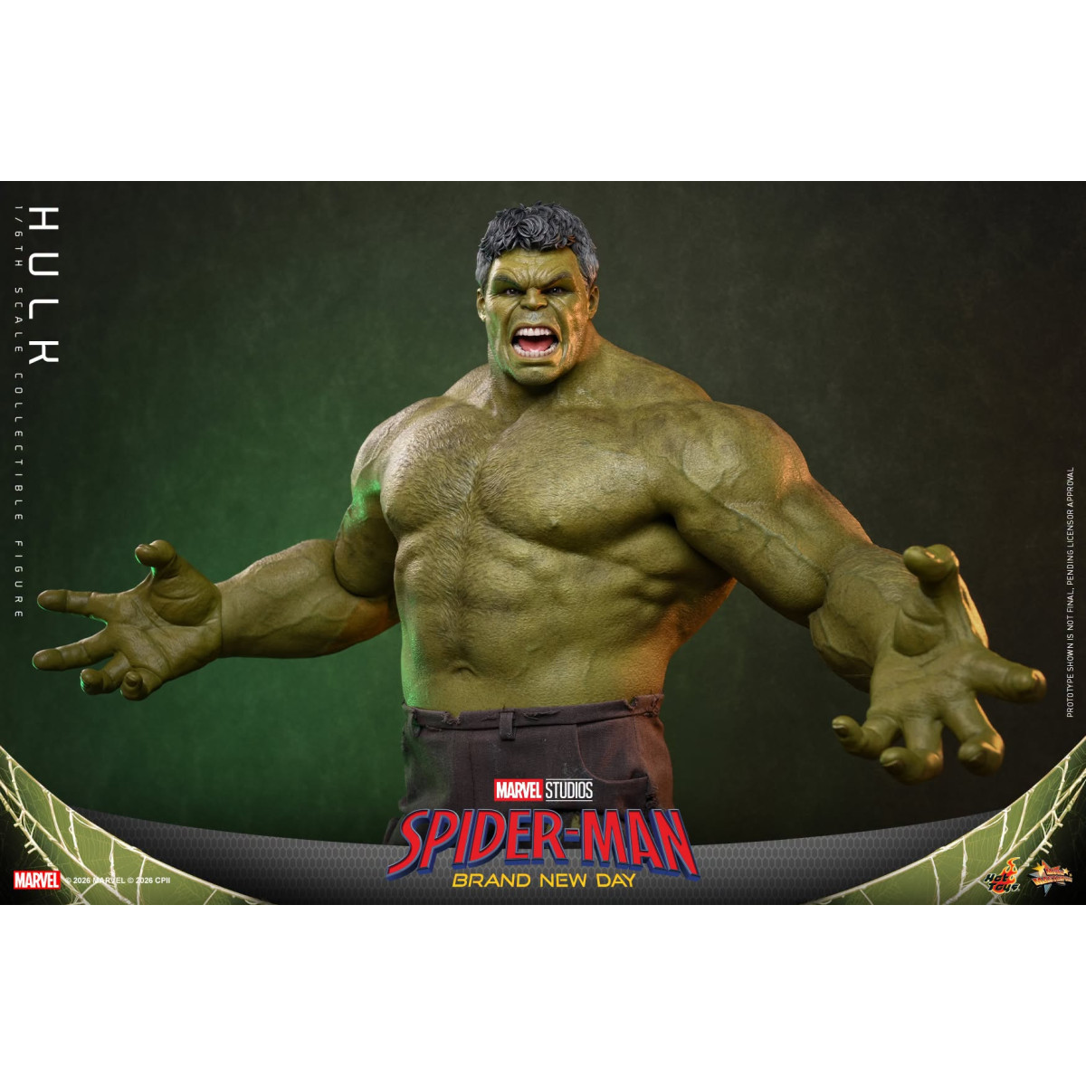 Hot Toys - Hulk 1/6 MMS905 - Marvel's Spider-Man: Brand New Day