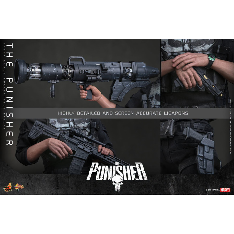 Hot Toys - L'The Punisher o in scala 1/6 - Marvel's The The Punisher