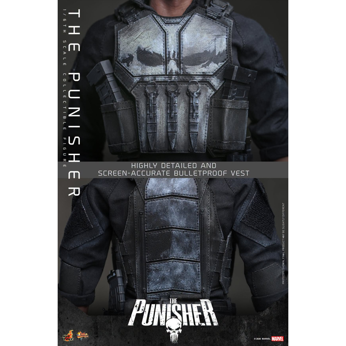 Hot Toys - L'The Punisher o in scala 1/6 - Marvel's The The Punisher