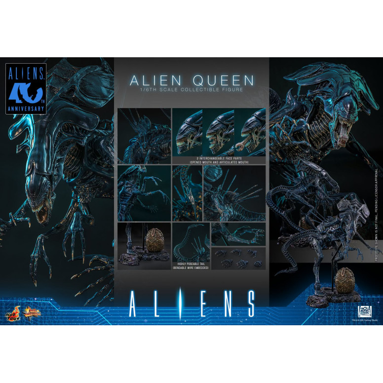 Hot Toys - Aliens 40° anniversario - ALIEN QUEEN  1/6