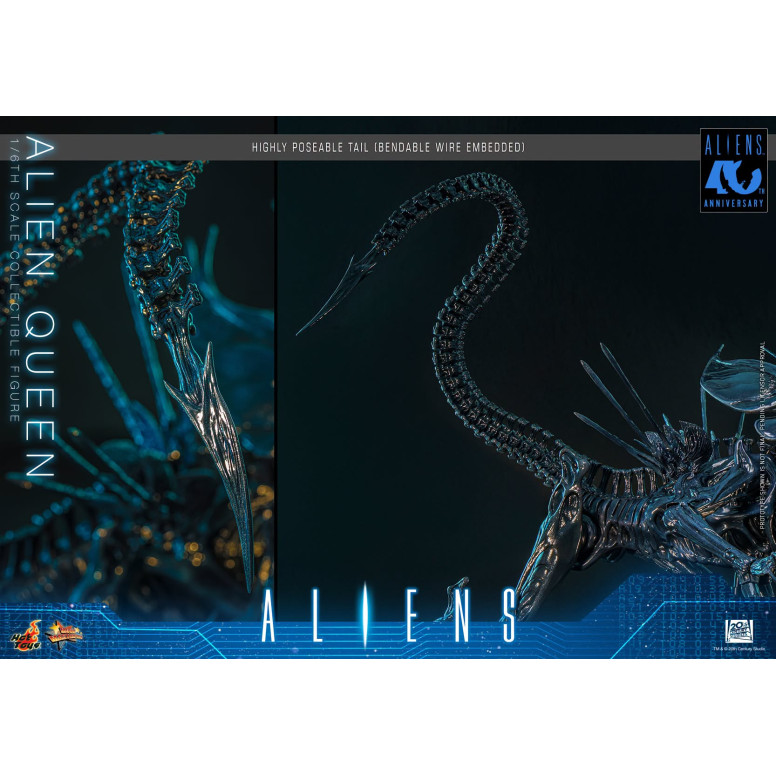 Hot Toys - Aliens 40° anniversario - ALIEN QUEEN  1/6